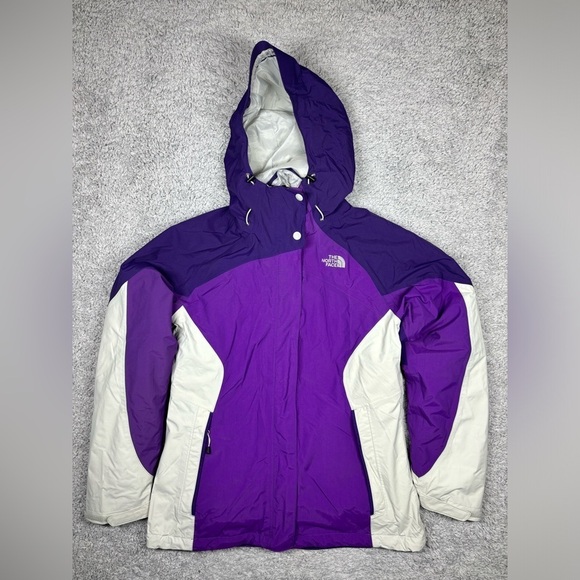 The North Face Purple and White Ski Jacket - Picture 1 of 5